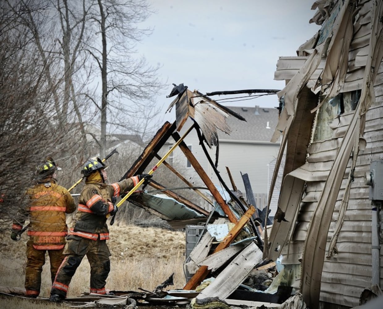 PHOTOS: Crews respond to Germantown fire