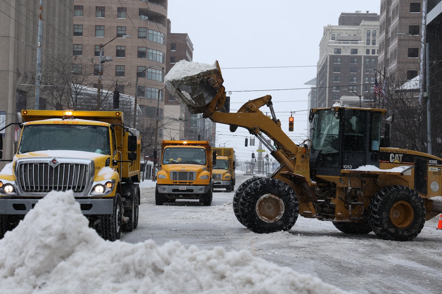 Area recovers from major winter storm