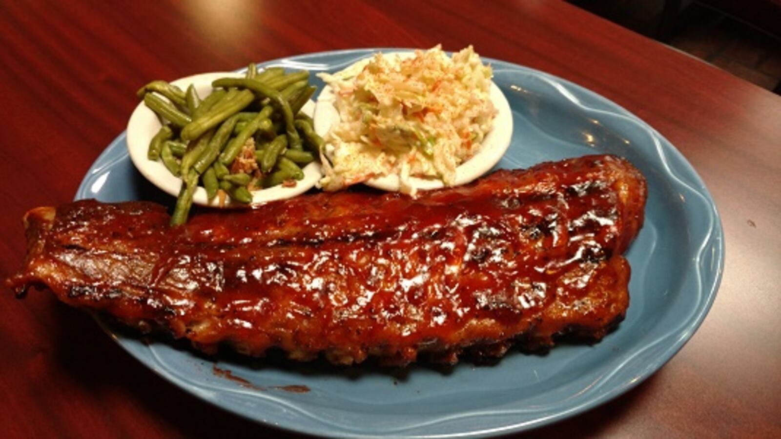 Bullwinkle’s Top Hat Bistro’s signature Bar-B-Que Baby Back Ribs. CONTRIBUTED