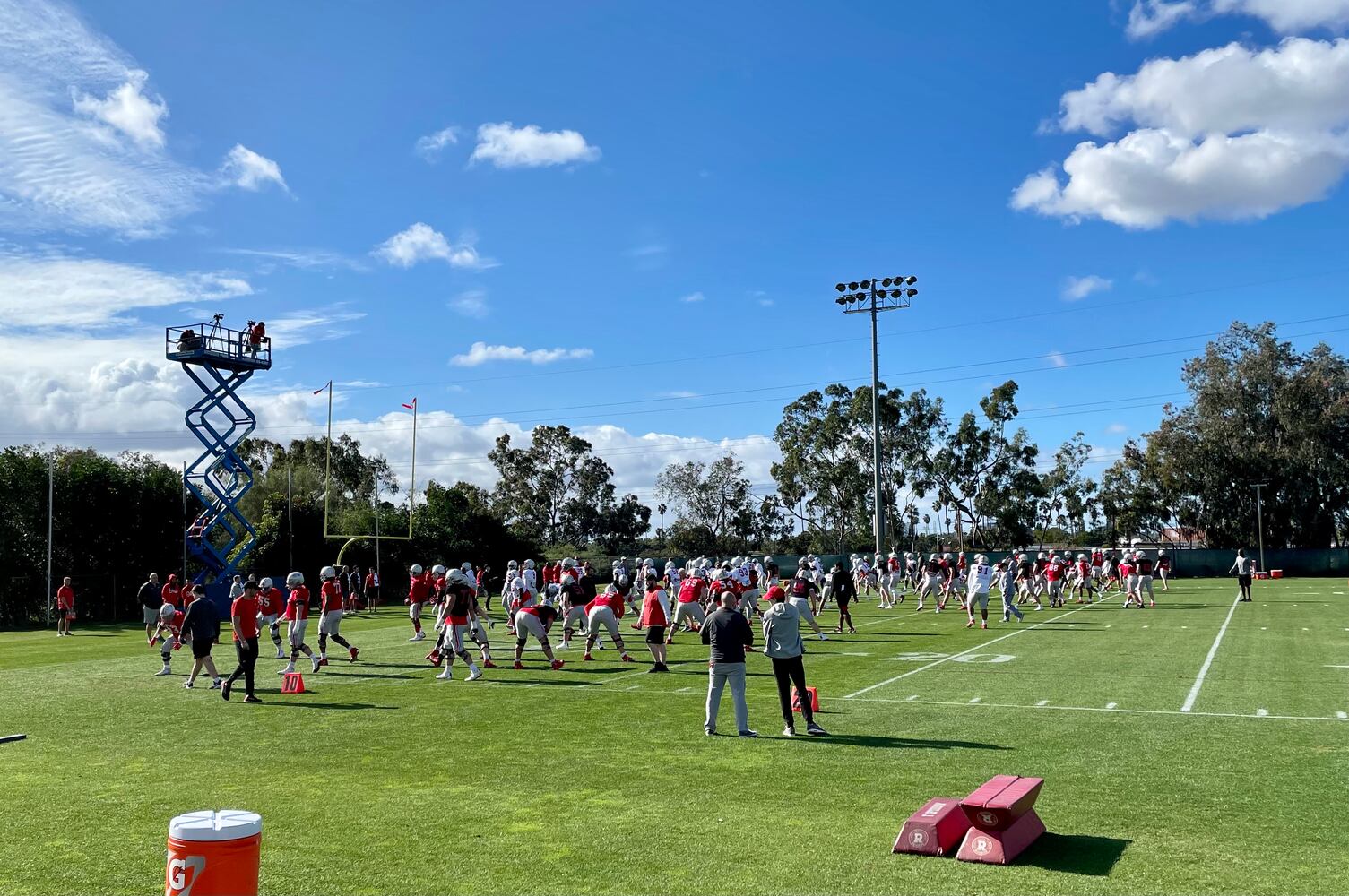 Ohio State Football Rose Bowl Practice