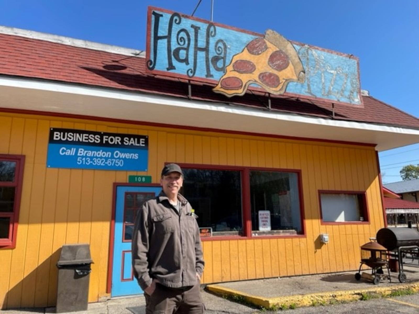 Ha Ha Pizza in Yellow Springs has been for sale for several years, but the right owner has not come along. It's current owner B.J. Walters is ready to retire. NATALIE JONES/STAFF