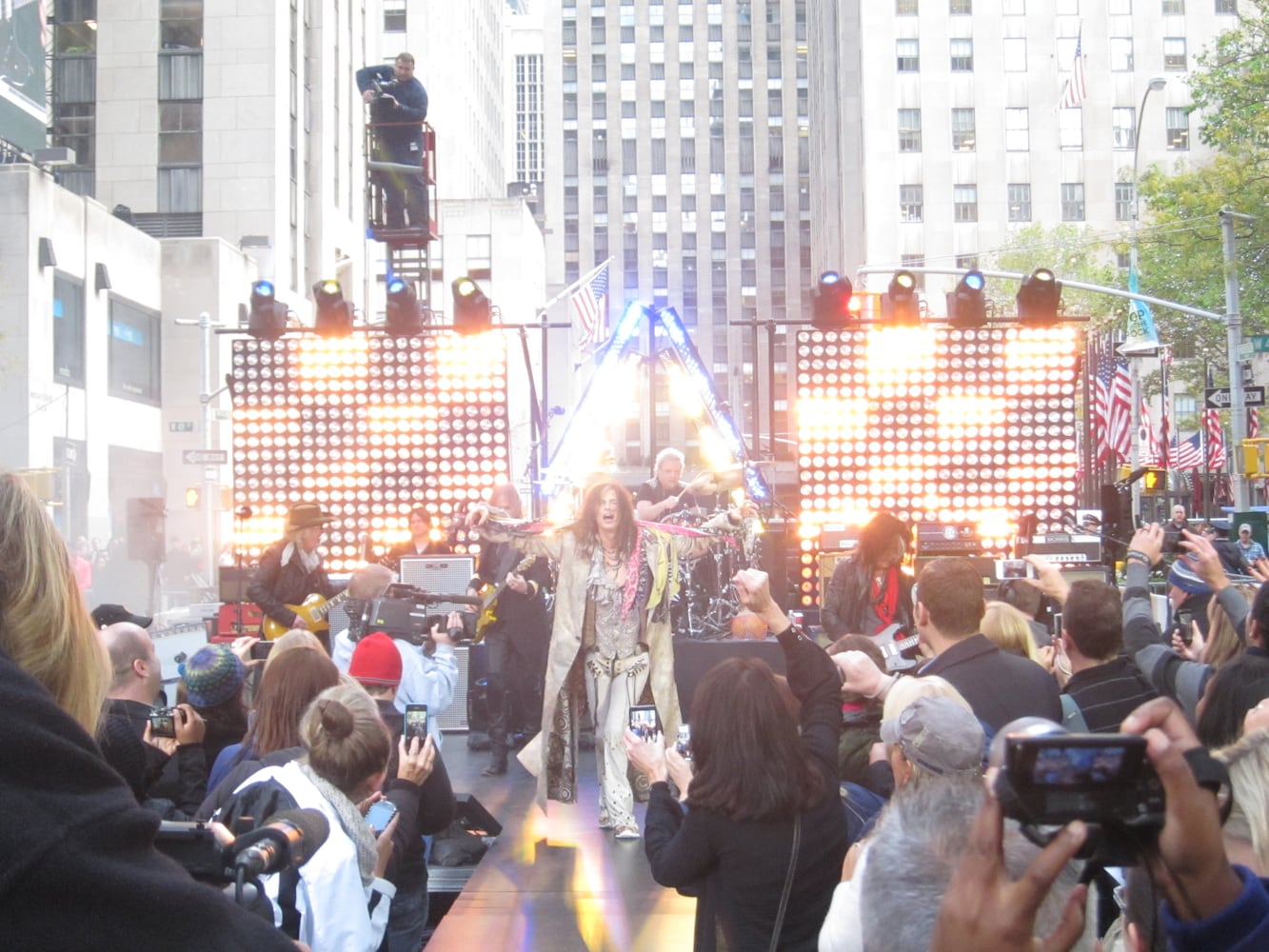 Aerosmith Live on NBC's Today Show