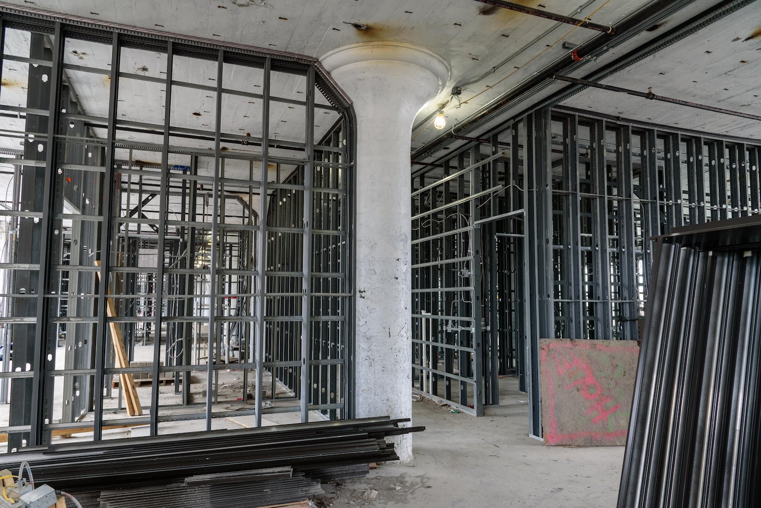 PHOTOS: Construction progress at The Delco in downtown Dayton