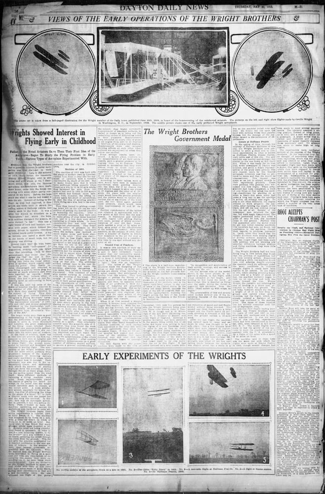 Wilbur Wright death pages