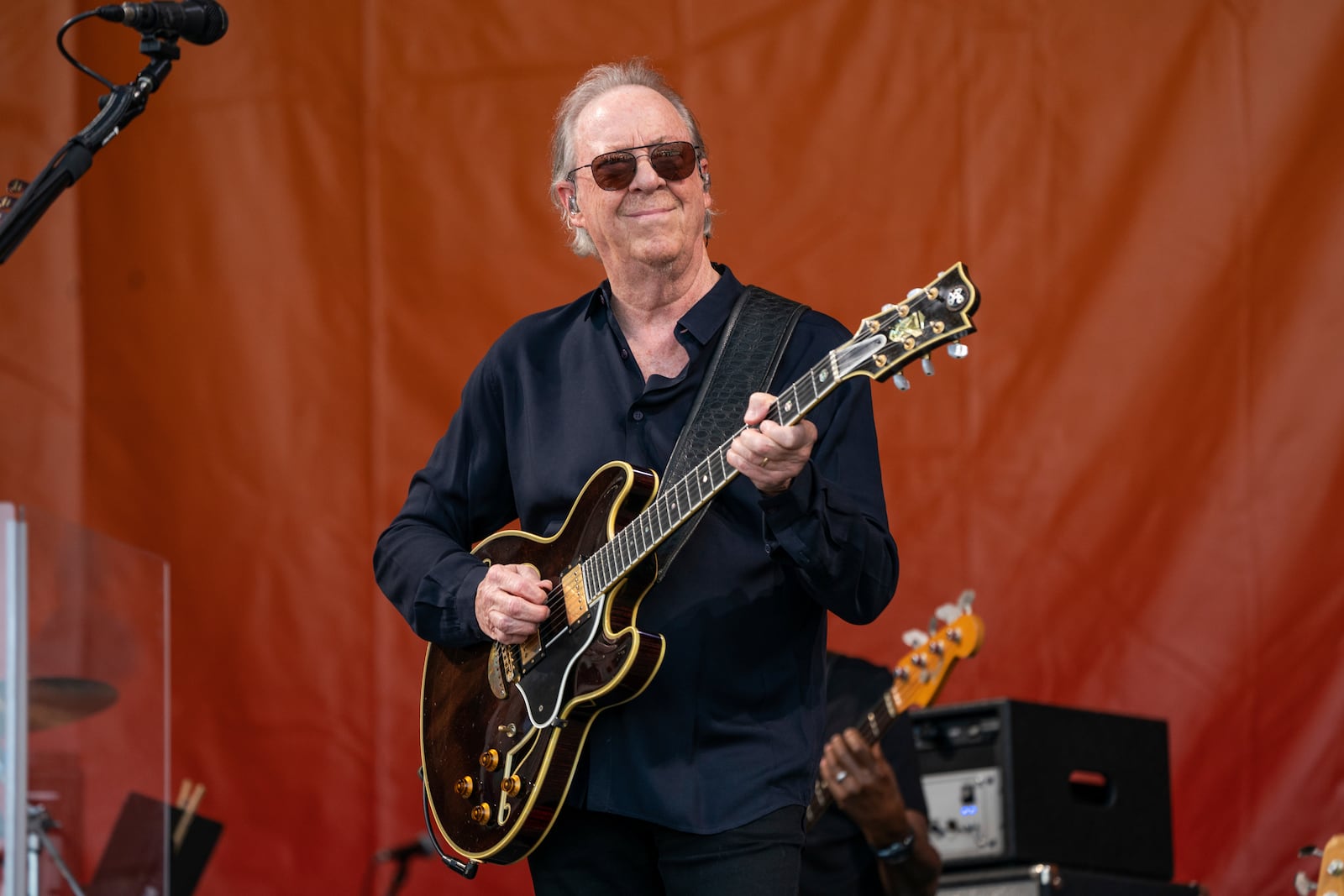 Boz Scaggs performs at the New Orleans Jazz and Heritage Festival, on Friday, May 6, 2022, in New Orleans. He'll play the Rose Music Center at The Heights Aug. 14. (Photo by Amy Harris/Invision/AP)