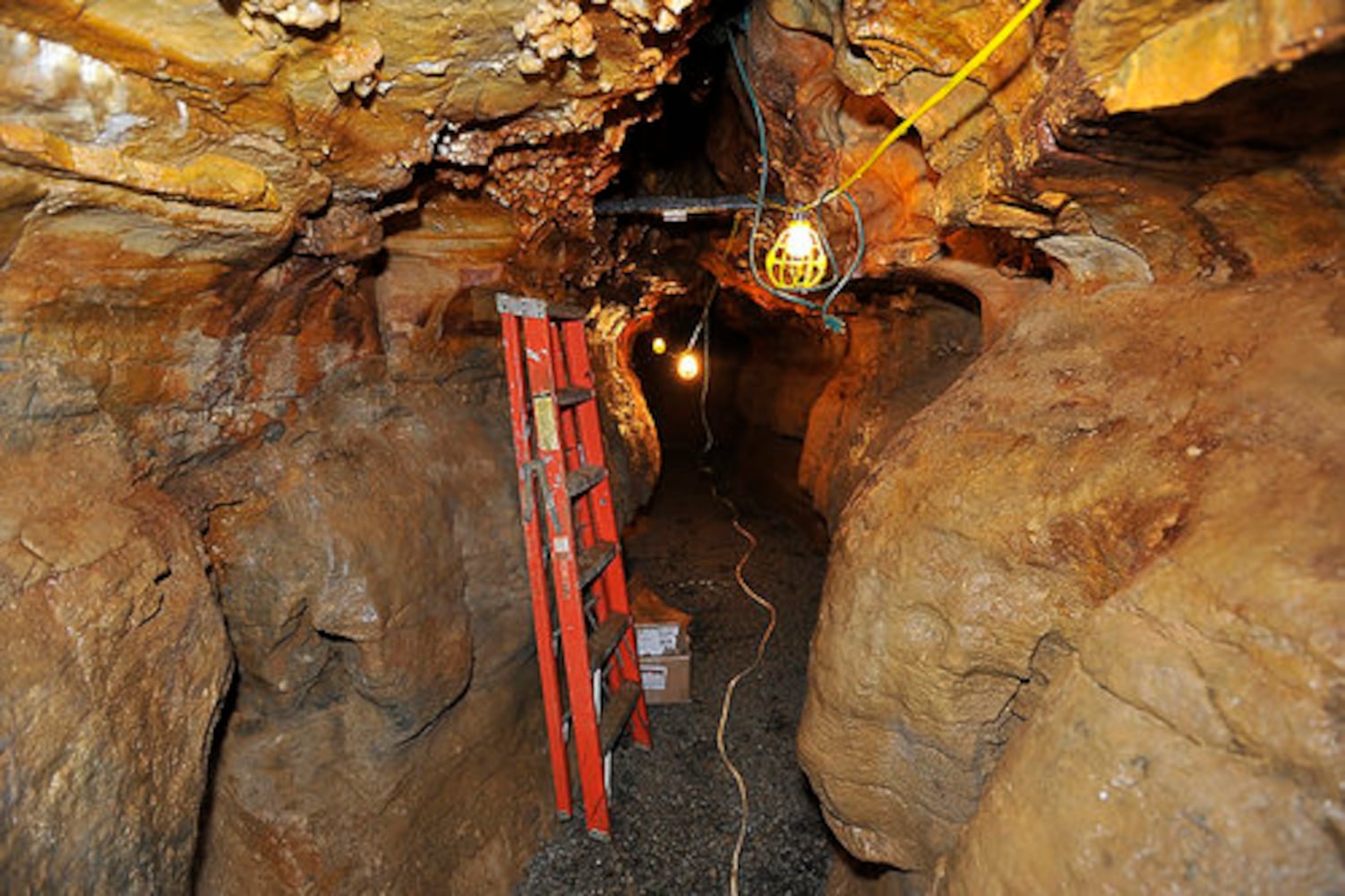 New Ohio Caverns section