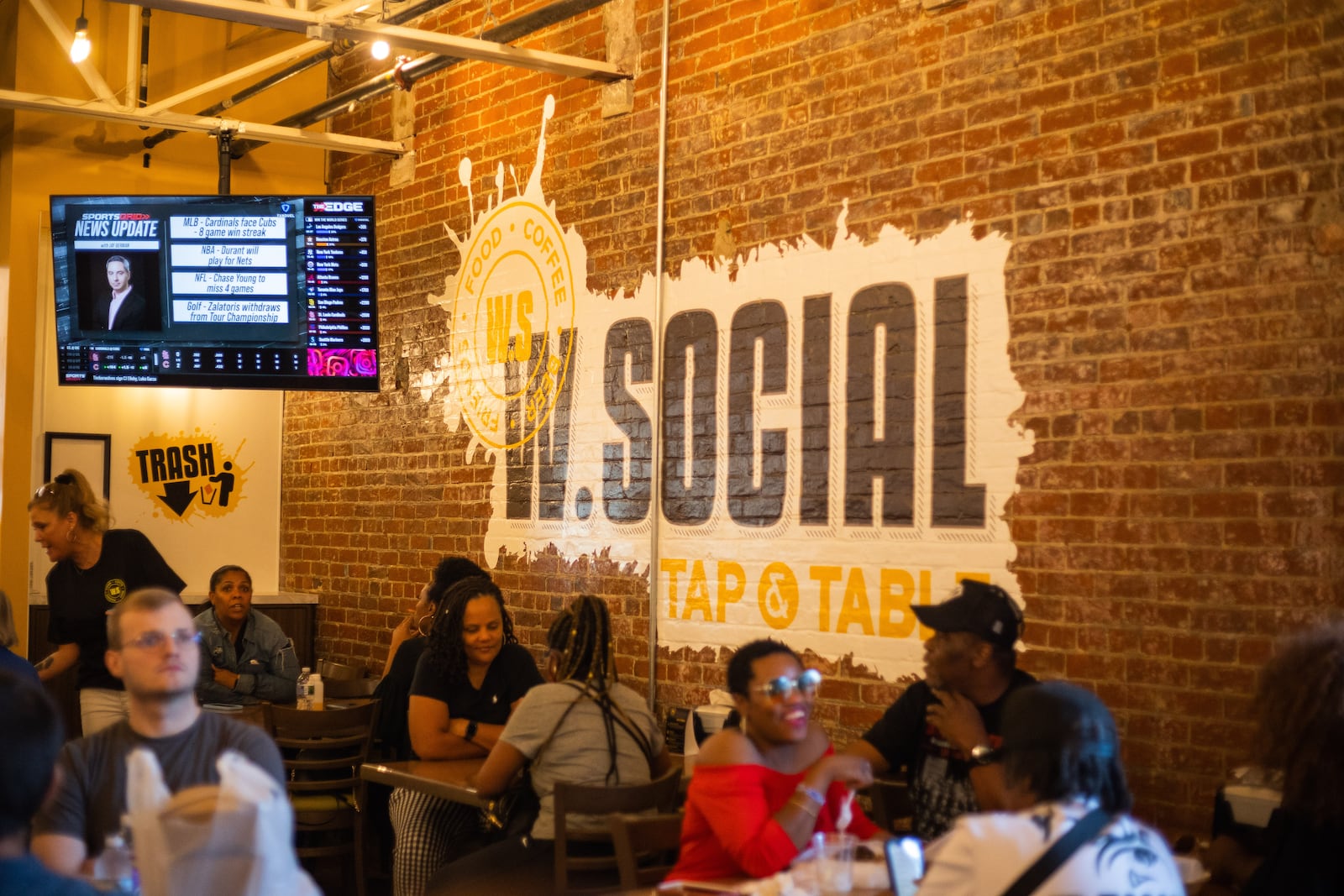 Dayton's new food hall, West Social Tap & Table, celebrated its opening by inviting the community to a block party on Tuesday, Aug. 23. The food hall opened at the end of July and features a bar and six other businesses. 