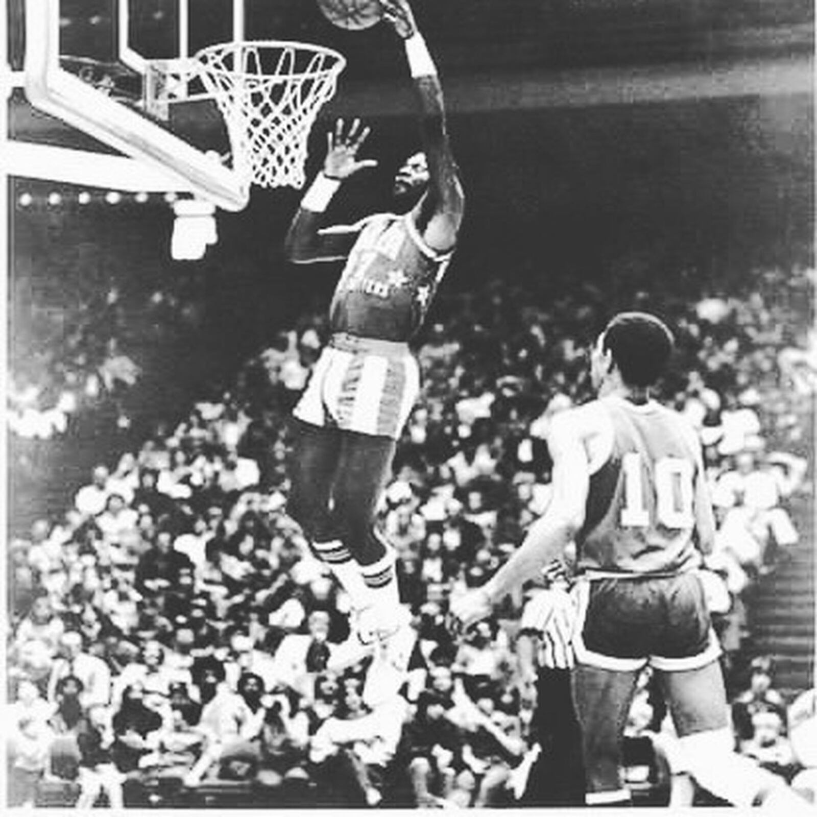 Lionel Garrett as a Harlem Globetrotter in the early 1980s. CONTRIBUTED