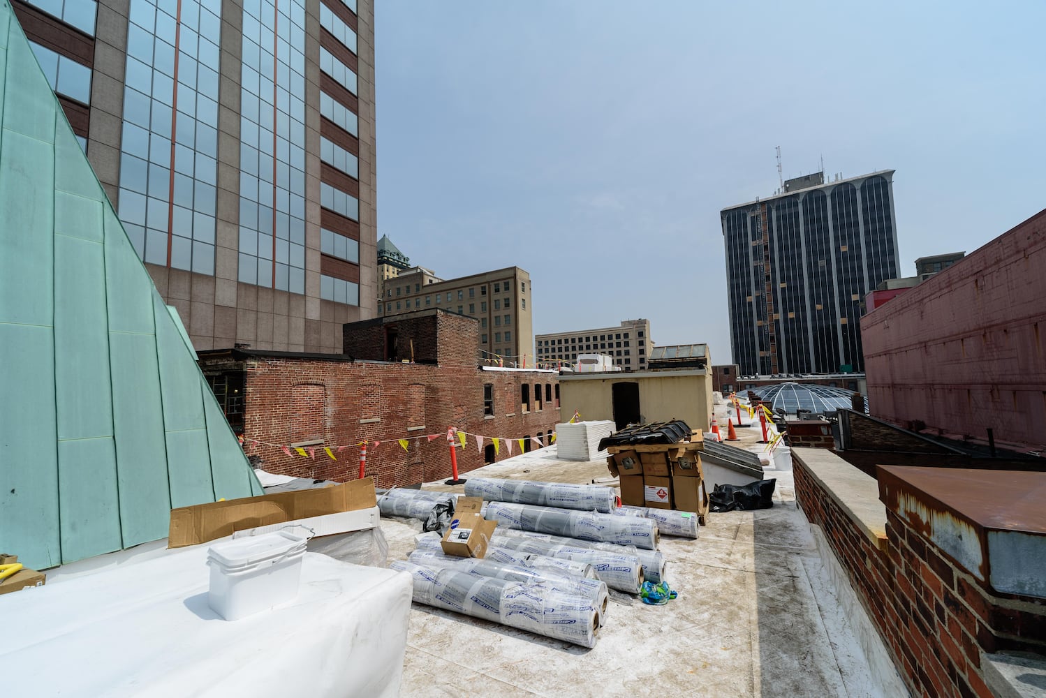 PHOTOS: A look at Phase 2 construction progress of the Dayton Arcade's North Arcade