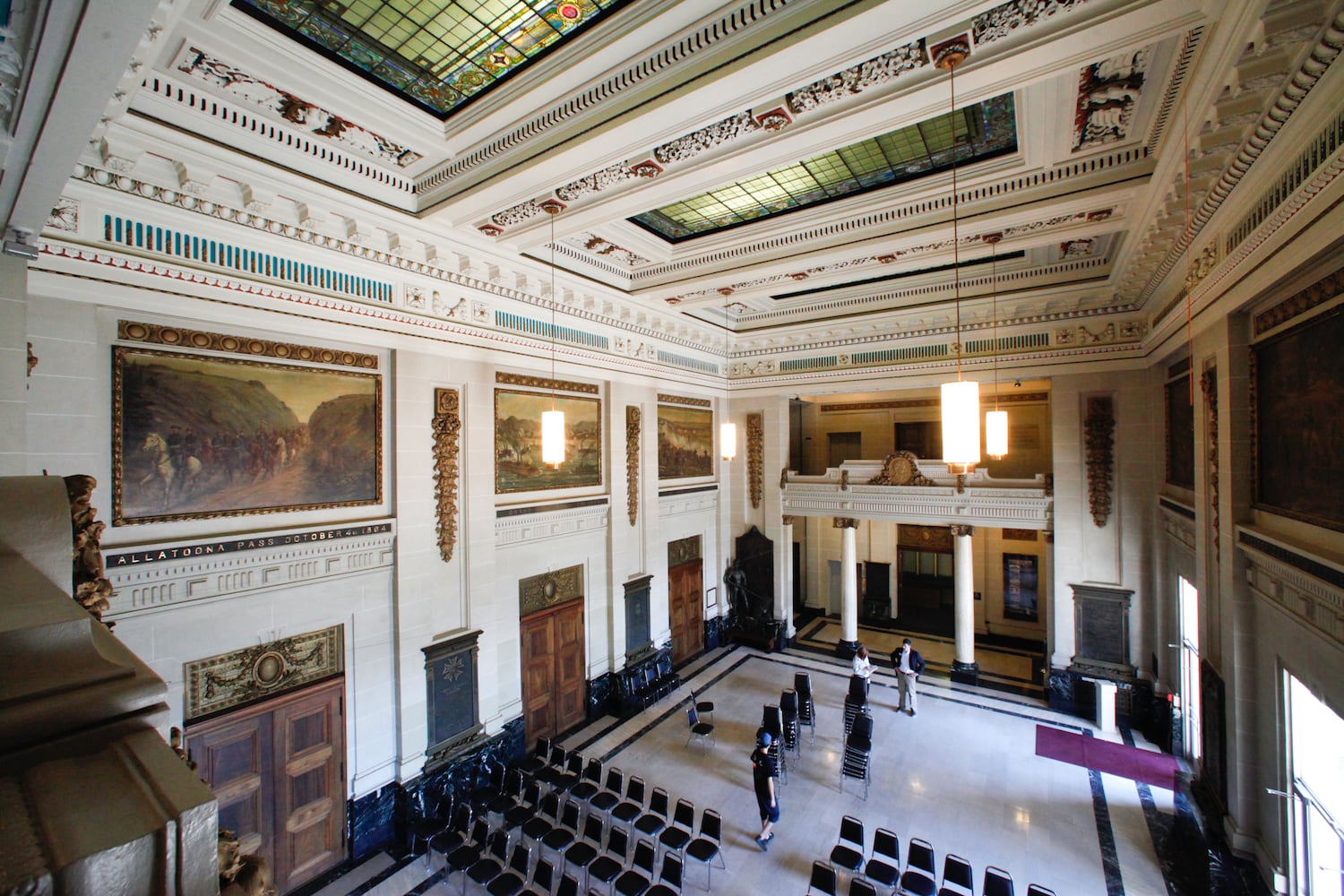 Dayton's Memorial Hall through the years