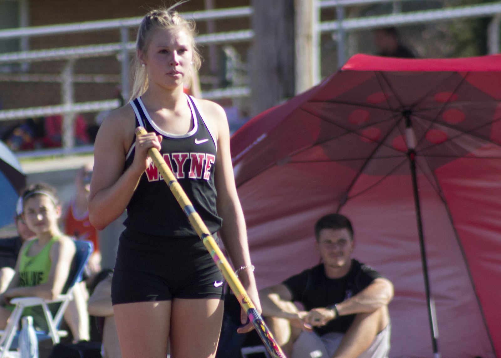 Wayne senior Taylor Robertson at last week’s Division I regional meet. Jeff Gilbert/CONTRIBUTED