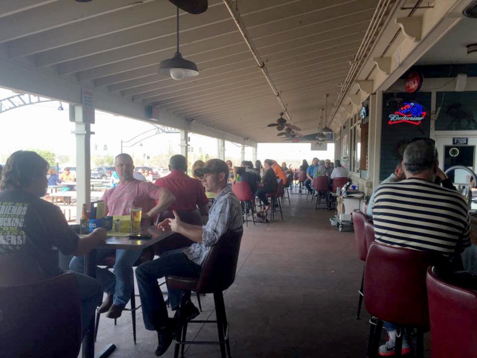 The patio at Little York Tavern in Vandalia was vote Best of Dayton 2018.