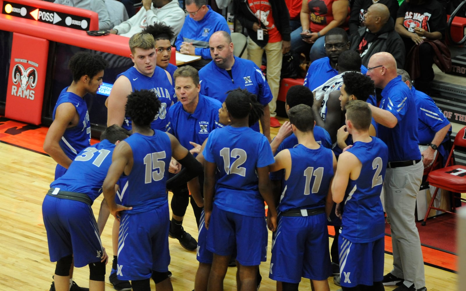 PHOTOS: Xenia at Trotwood-Madison, boys basketball