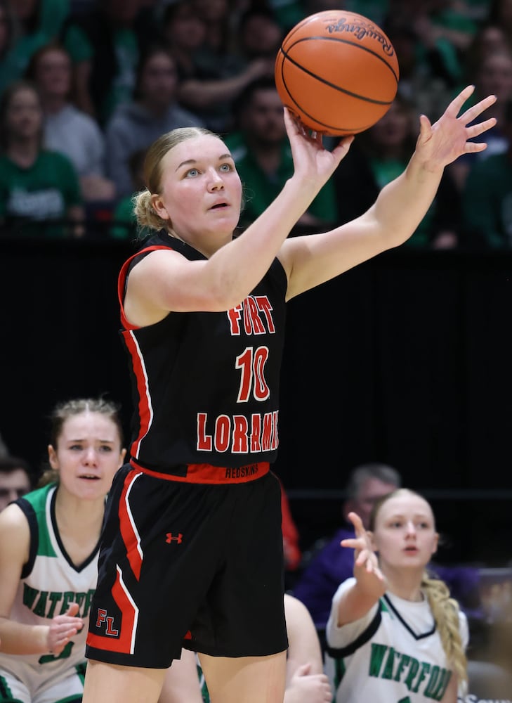 Fort Loramie vs. Waterford Division VII girls basketball state final