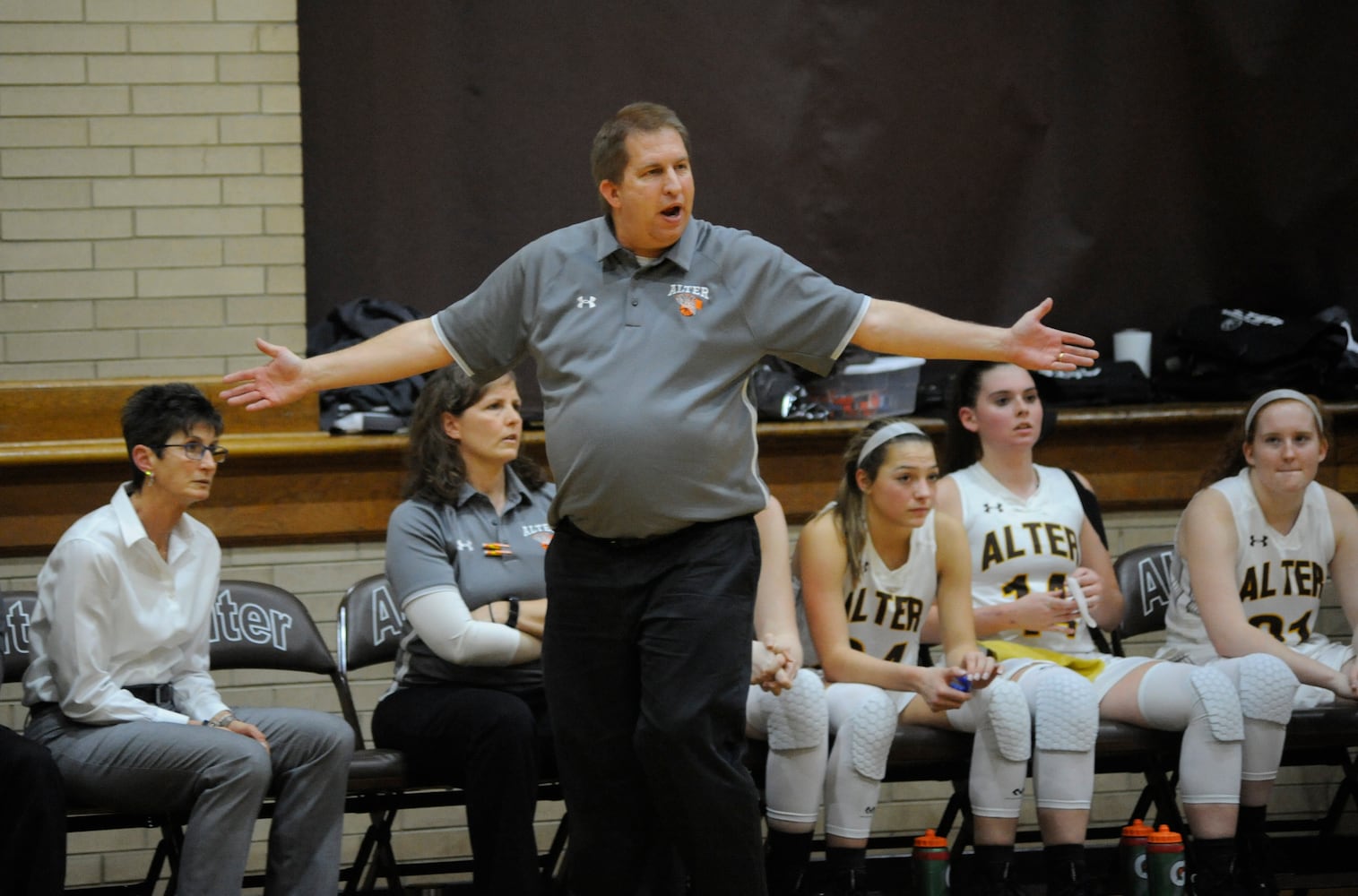 PHOTOS: Carroll at Alter girls basketball