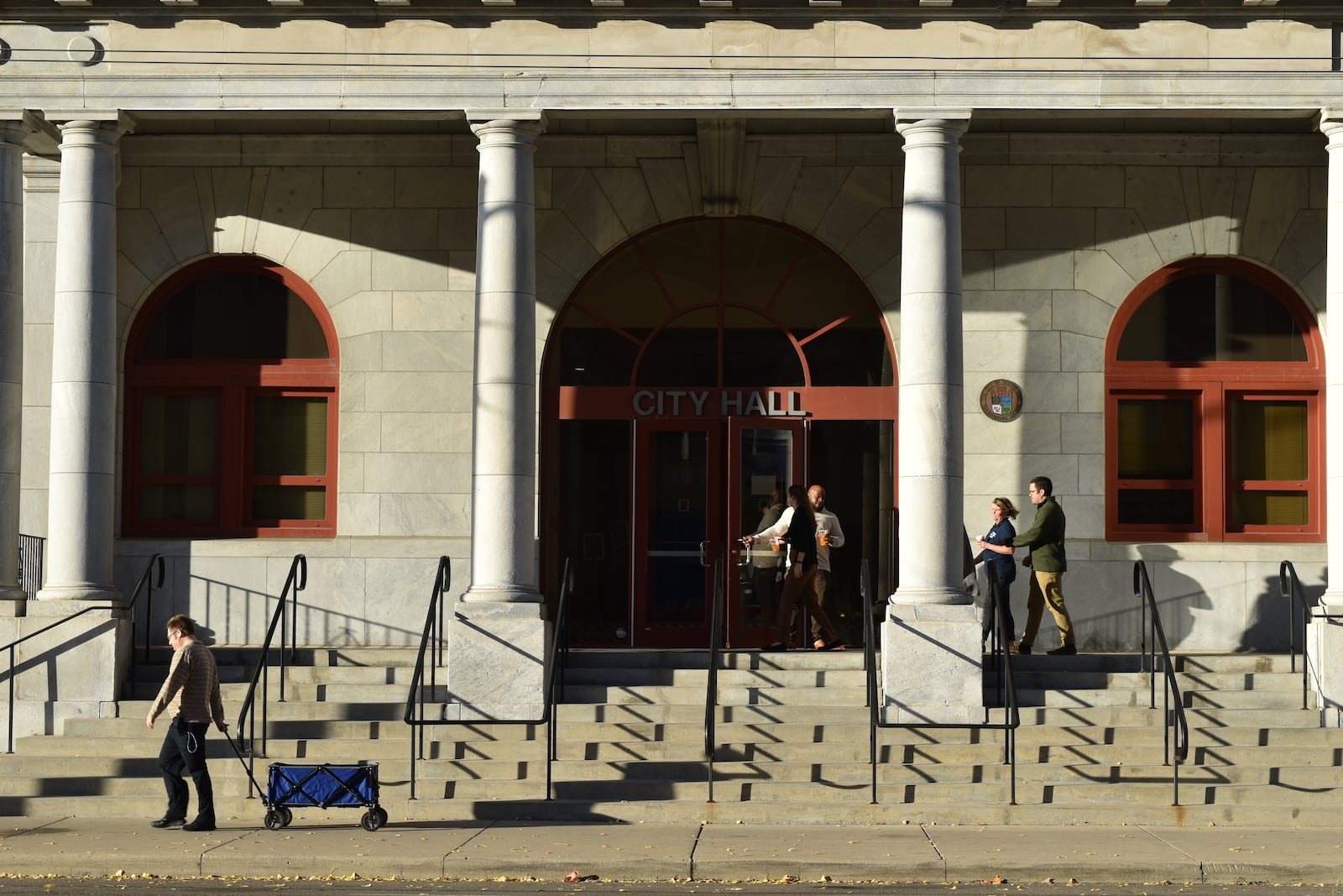 Dayton City Hall in downtown Dayton. CORNELIUS FROLIK / STAFF