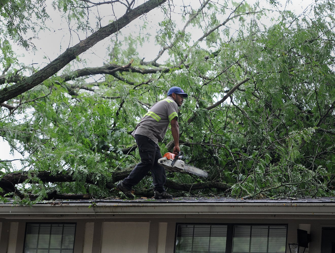 Storm damage