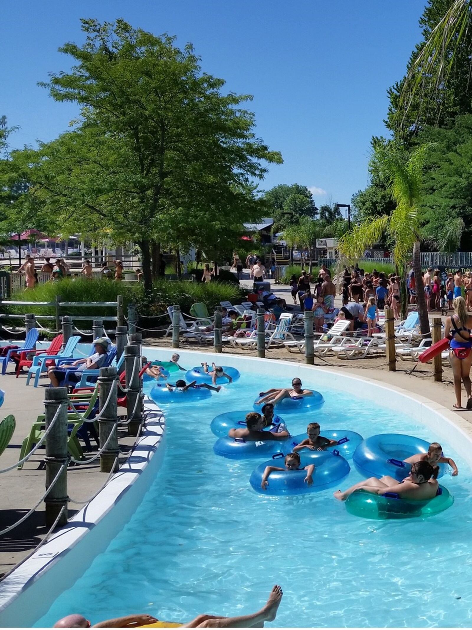 The Lazy River at The Beach Waterpark. CONTRIBUTED