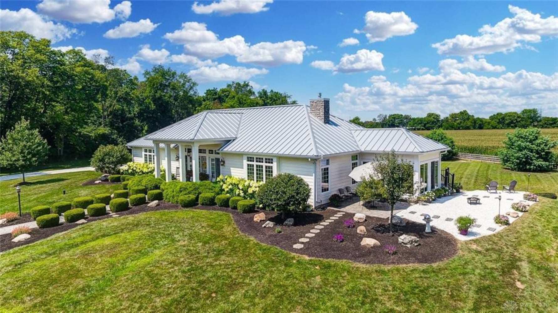 PHOTOS: $1.59M Miami County luxury home on 45-acre property