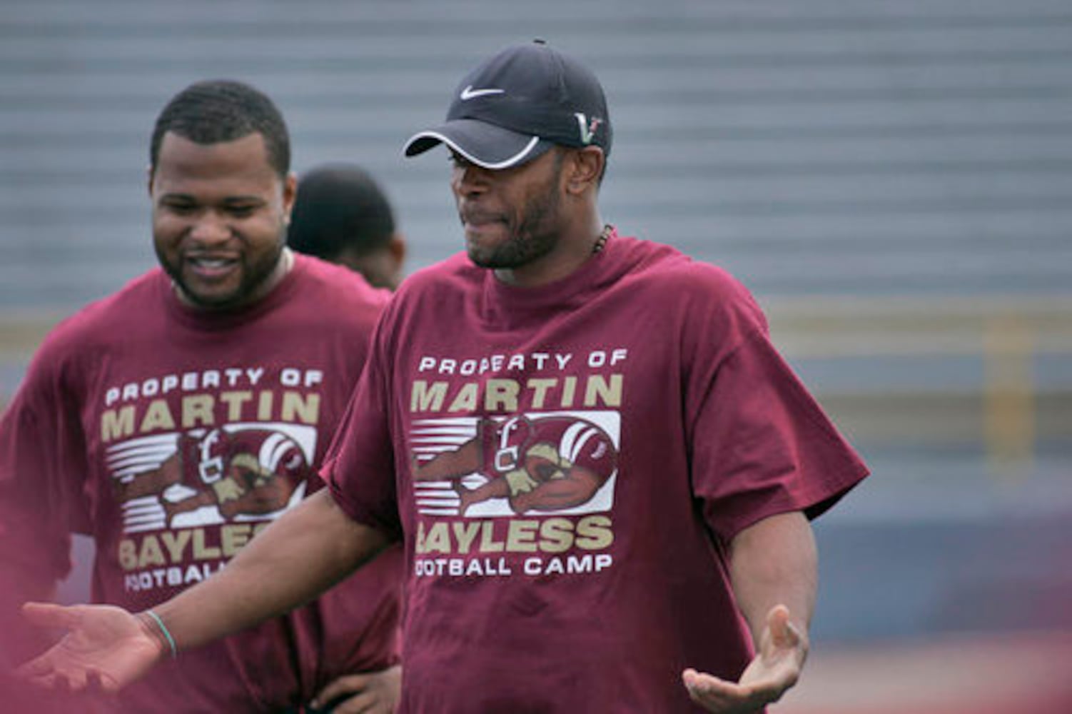 Martin Bayless football camp 2010