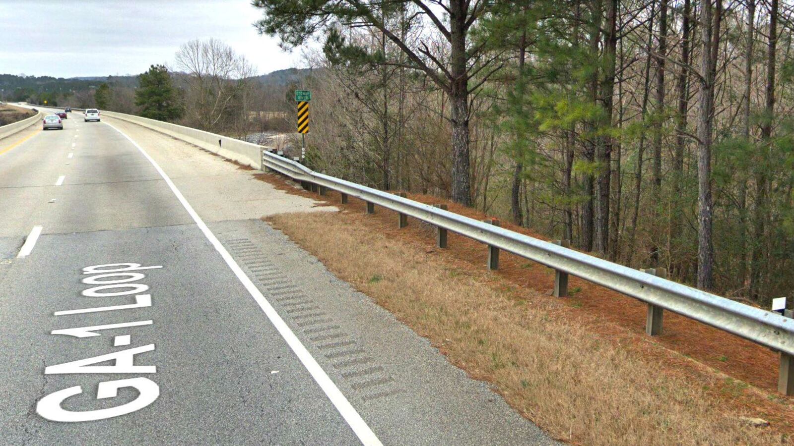 A January 2019 Street View image shows the portion of a bridge over the Etowah River in Rome, Ga., beneath which the bodies of two women were found Wednesday, May 13, 2020. Authorities say Vanita Richardson, 19, and Truvenia Clarece Campbell, 30, both of Rome, were slain.