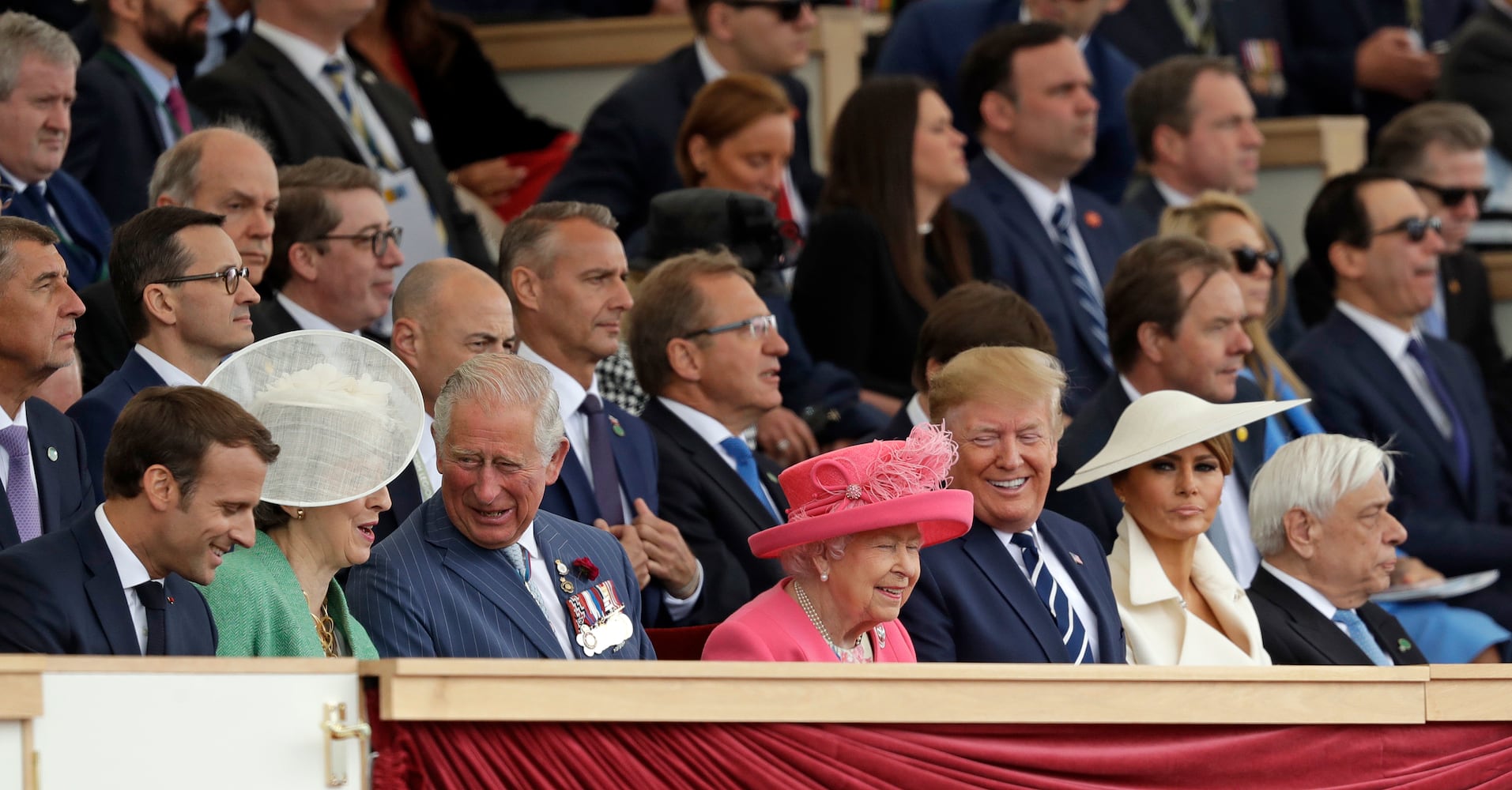 Photos: Trump arrives in United Kingdom for 3-day state visit