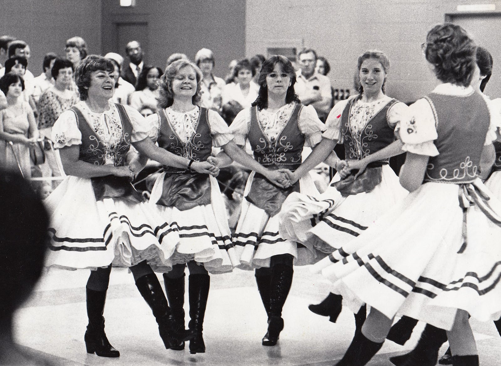 Hungarian dancers at the A World A'Fair in 1981. DAYTON DAILY NEWS ARCHIVE