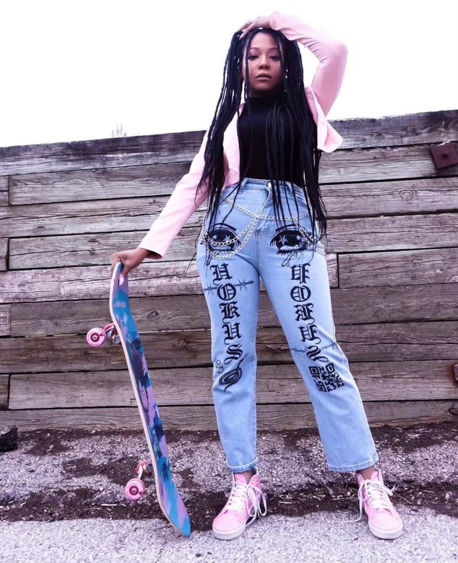 Latosha Stone is the founder and owner of Proper Gnar, the first black woman-owned skateboard brand.