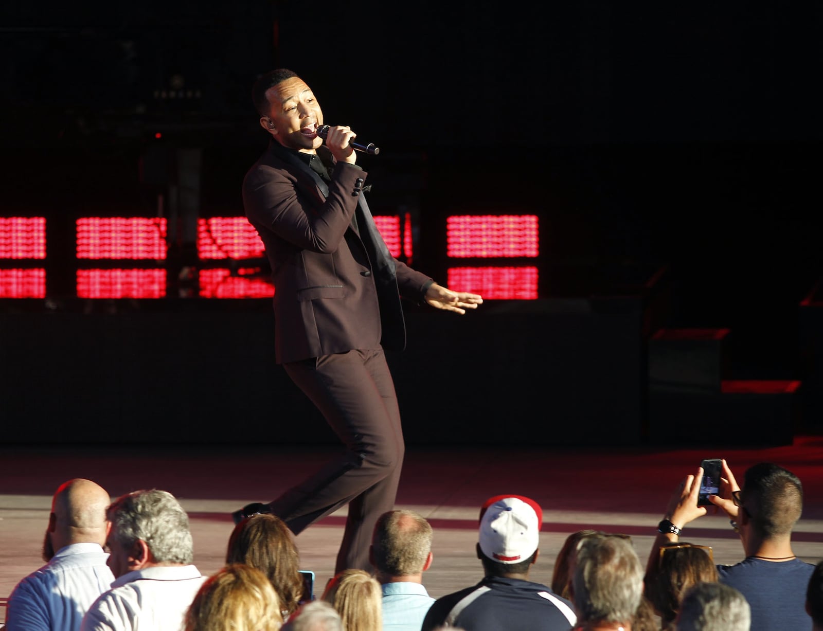 John Legend performs at the Rose Music Center in 2017. FILE