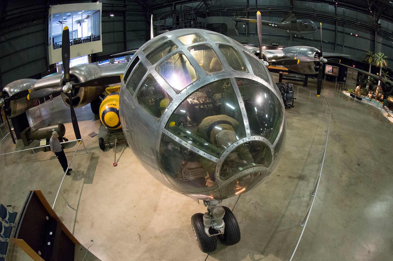 B-29 Superfortress nicknamed Bockscar.  Bockscar dropped atomic bomb Fat Boy on Nagasaki on August 9, 1945.  TY GREENLEES / STAFF