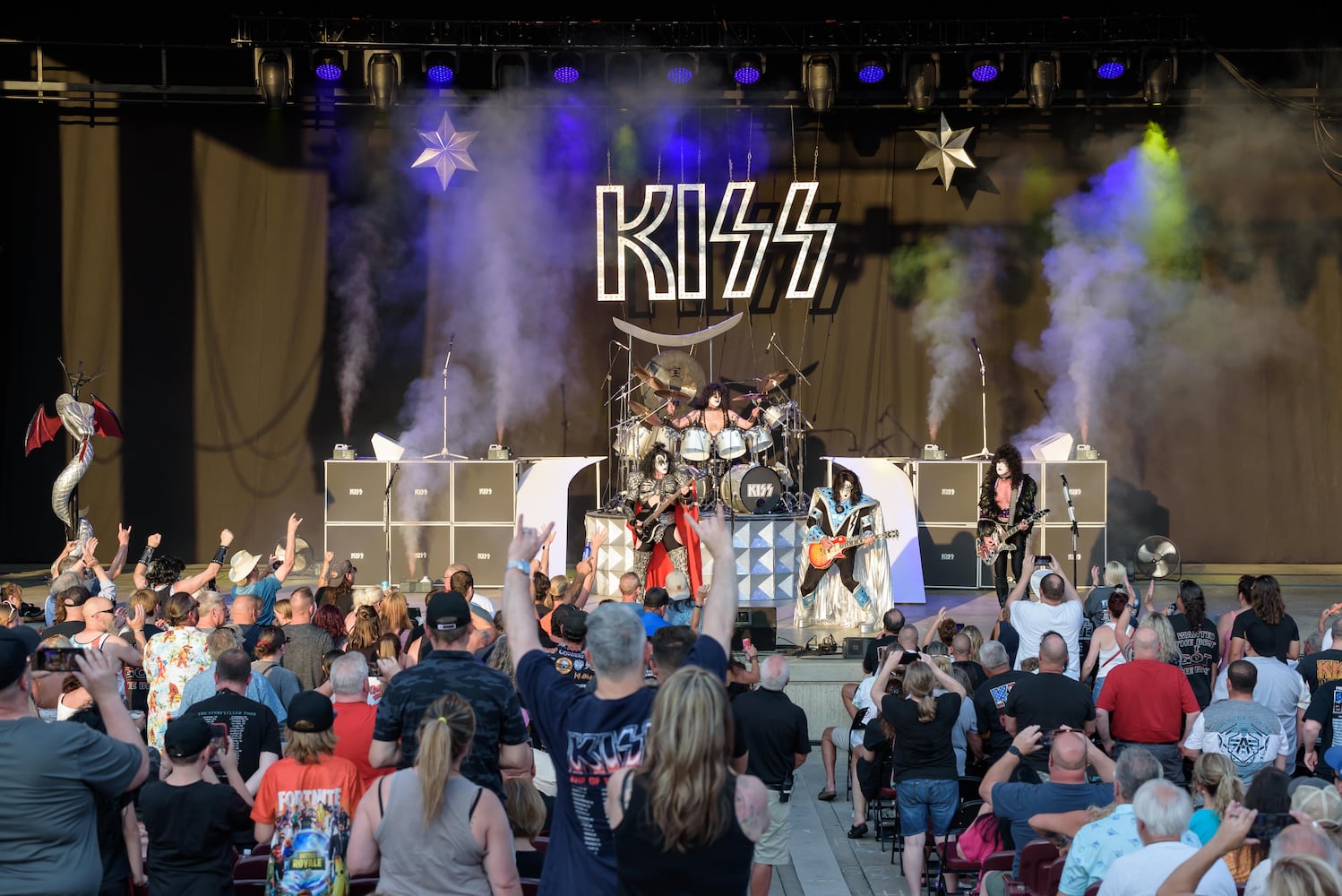 PHOTOS: Mr. Speed - World's #1 KISS Tribute live at Fraze Pavilion