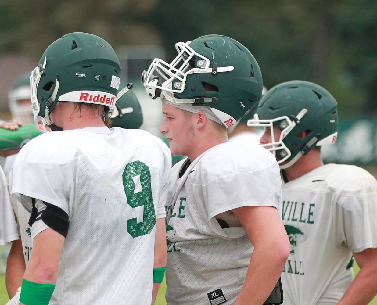 PHOTOS: Celina at Greenville, preseason football scrimmage