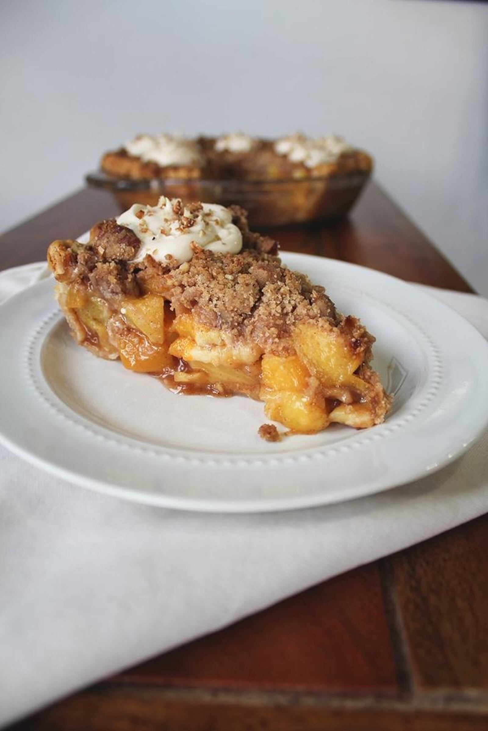 Peachy Hummingbird Pie, from Pie Provisions. CONTRIBUTED