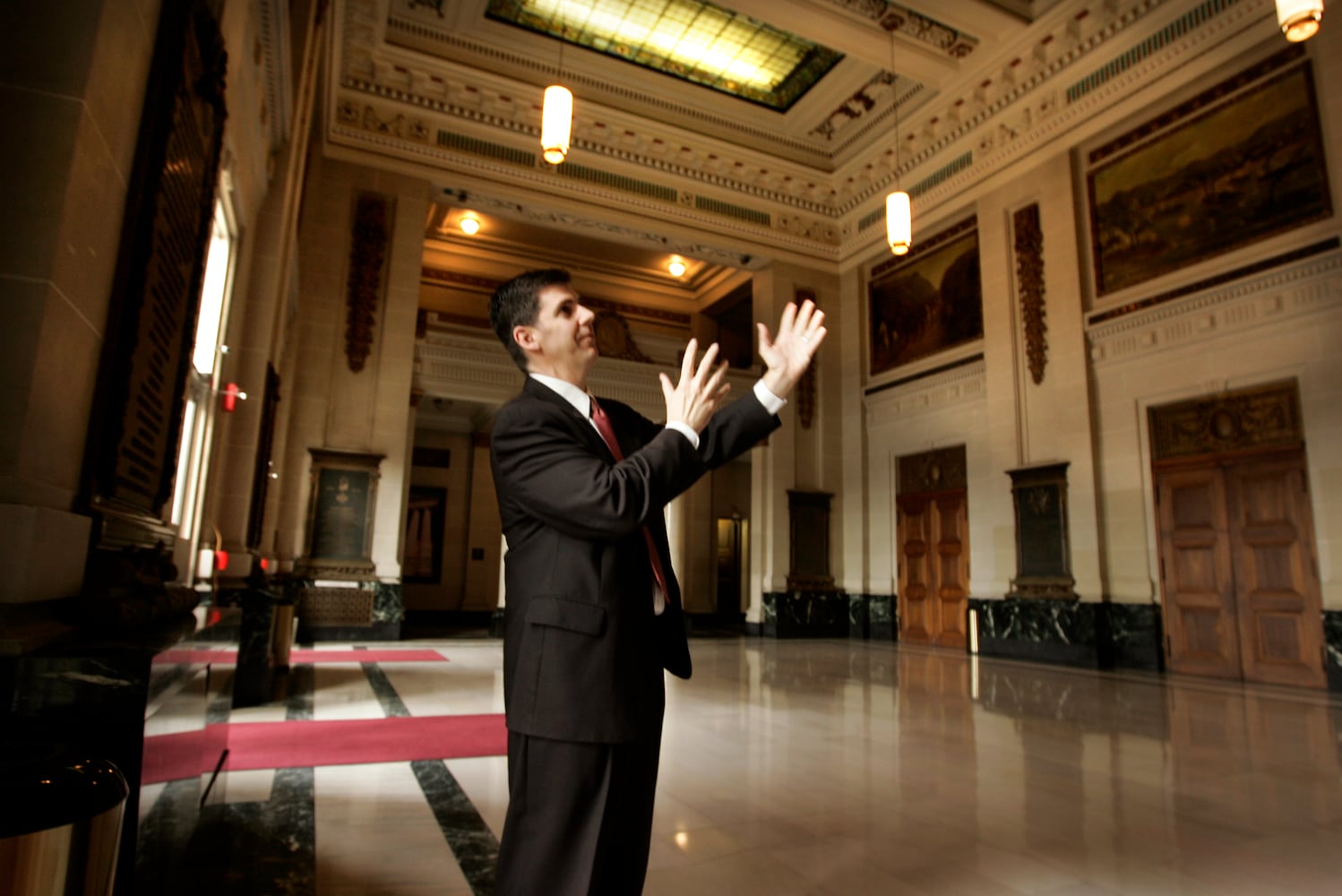 Dayton's Memorial Hall through the years