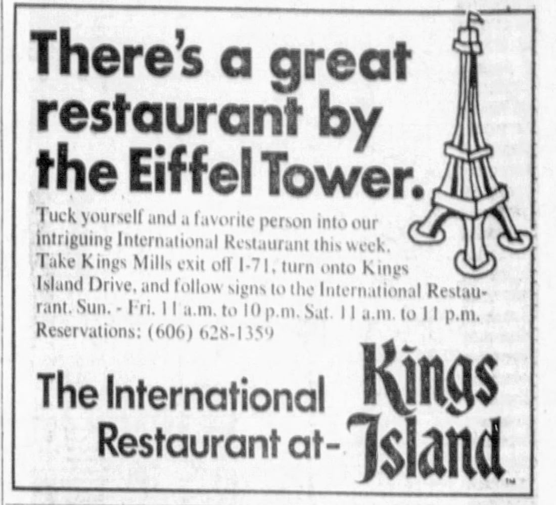 Kings Island vintage ads