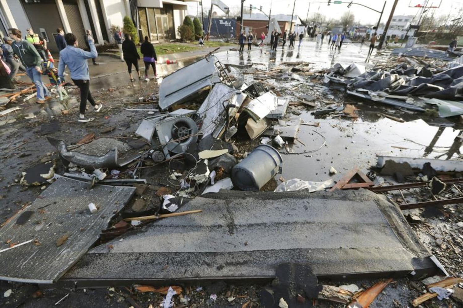 PHOTOS: Deadly tornadoes slam into Nashville, central Tennessee