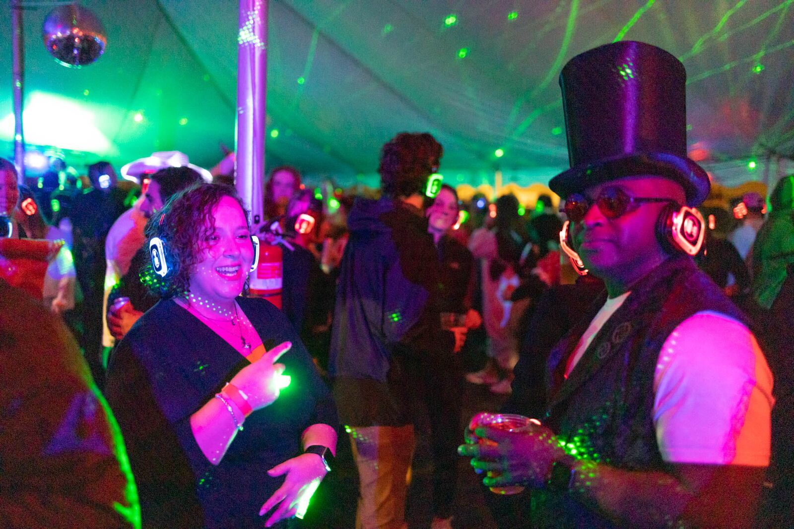 Silent Disco, the monthly dance night where attendees wear headphones and can alternate between three live DJ channels, returns to Yellow Cab Tavern in Dayton on Friday, Jan. 27.