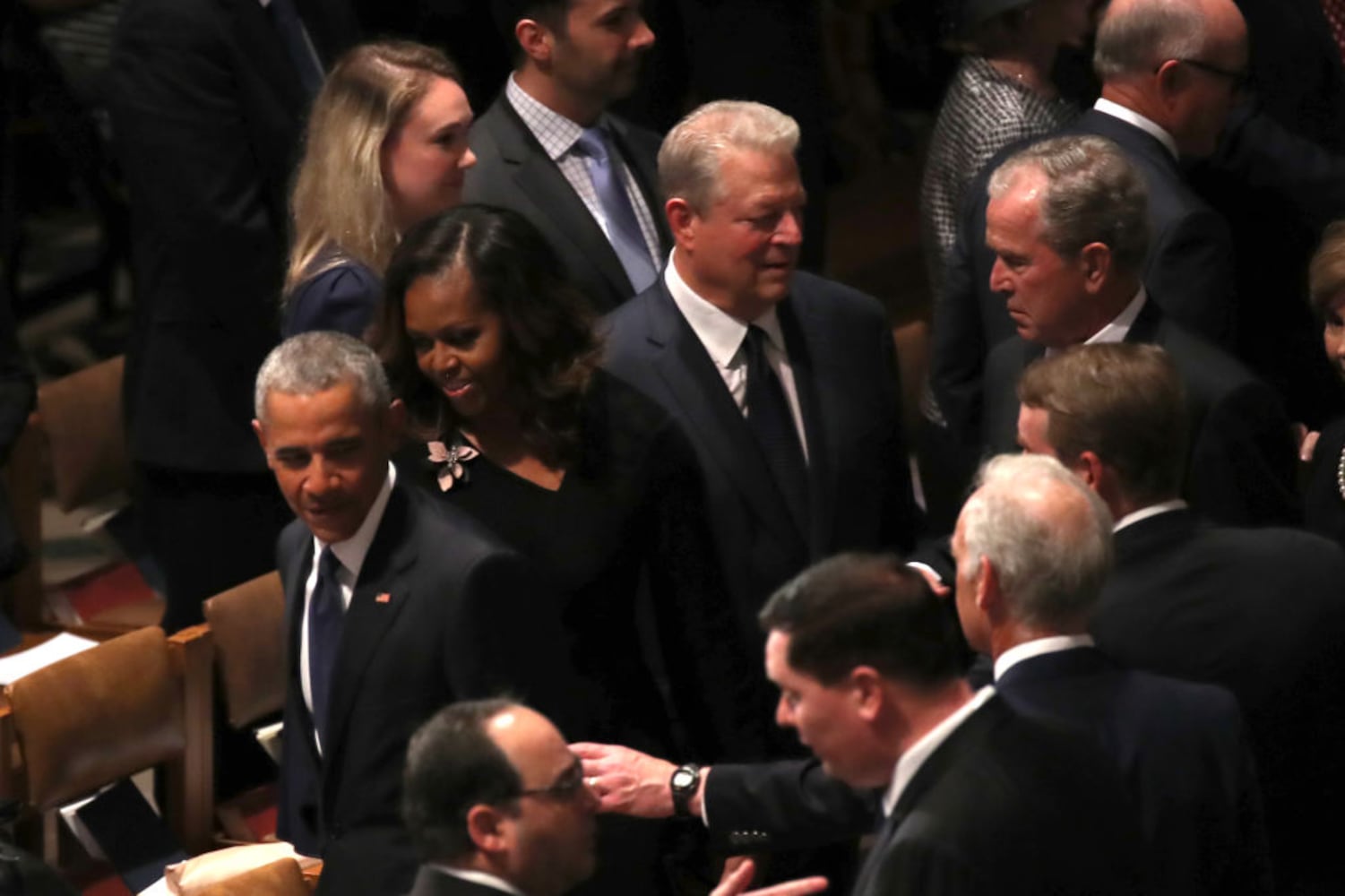 Photos: Sen. John McCain's memorial service at the National Cathedral