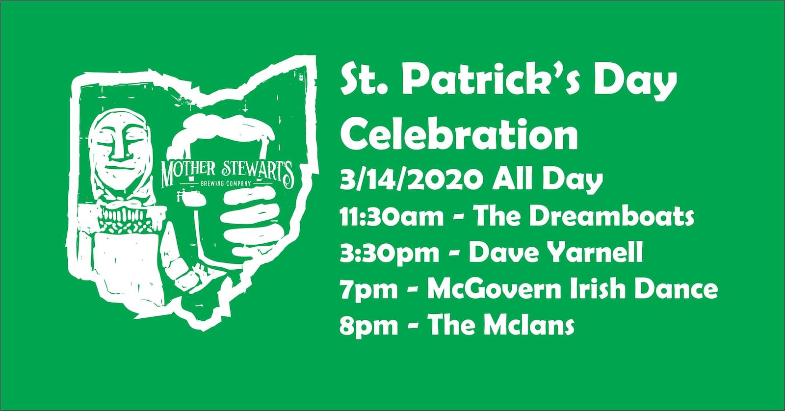 Celebrating St. Patty's in Dayton? These are the best events happening in celebration of St. Patrick's Day, big and small, at places in and around the Dayton area. Cheers!