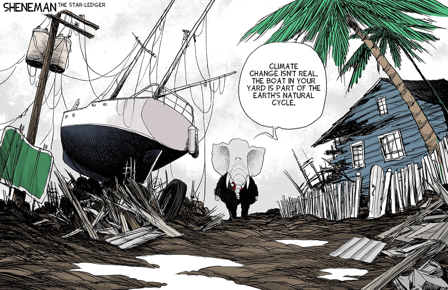 WEEK IN CARTOONS: Hurricane Ian, midterm elections and more