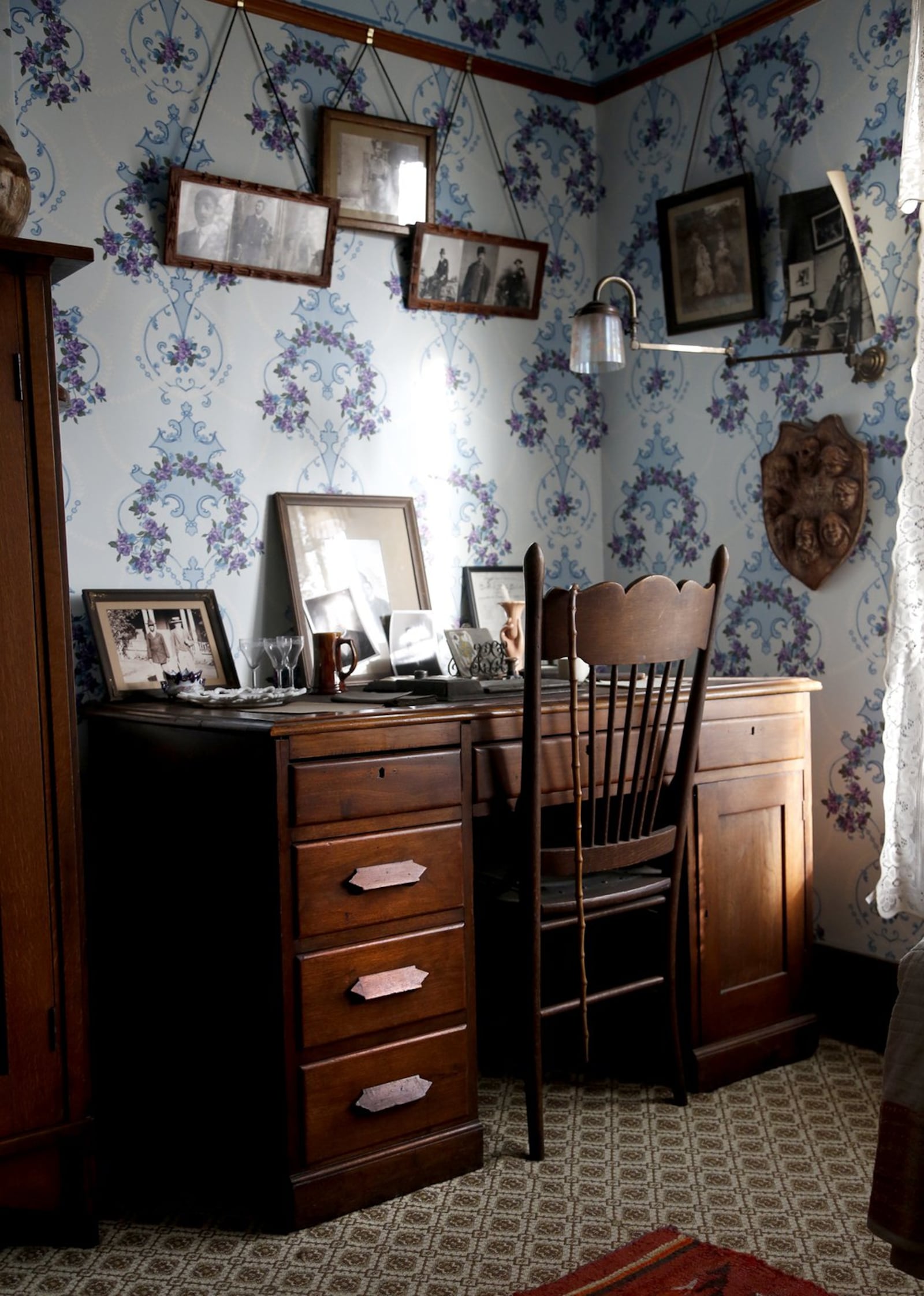 Paul Laurence Dunbar composed much of his work at this desk. LISA POWELL / STAFF