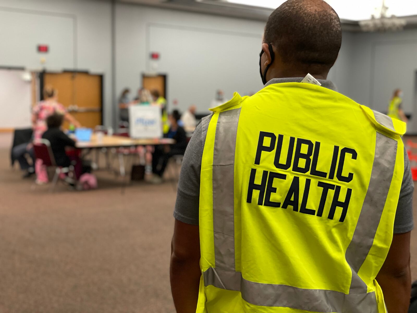 Public Health - Dayton & Montgomery County began administering Pfizer vaccine boosters on Wednesday at the Dayton Convention Center, less than a week after the Centers for Disease Control and Prevention authorized such third shots.