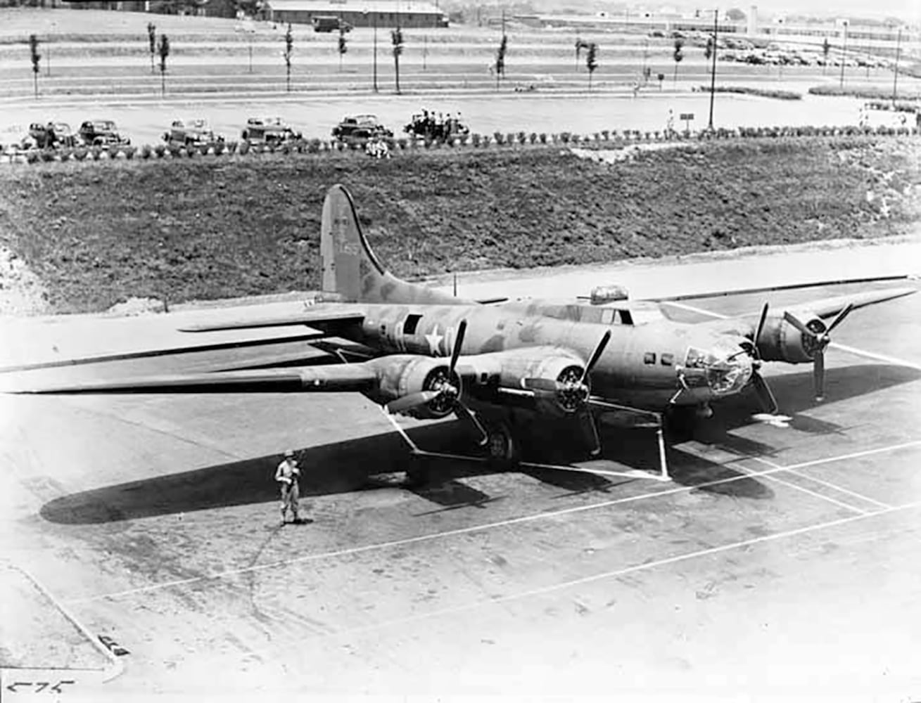 Photos: Memphis Belle visits Dayton on 1943 war bond tour