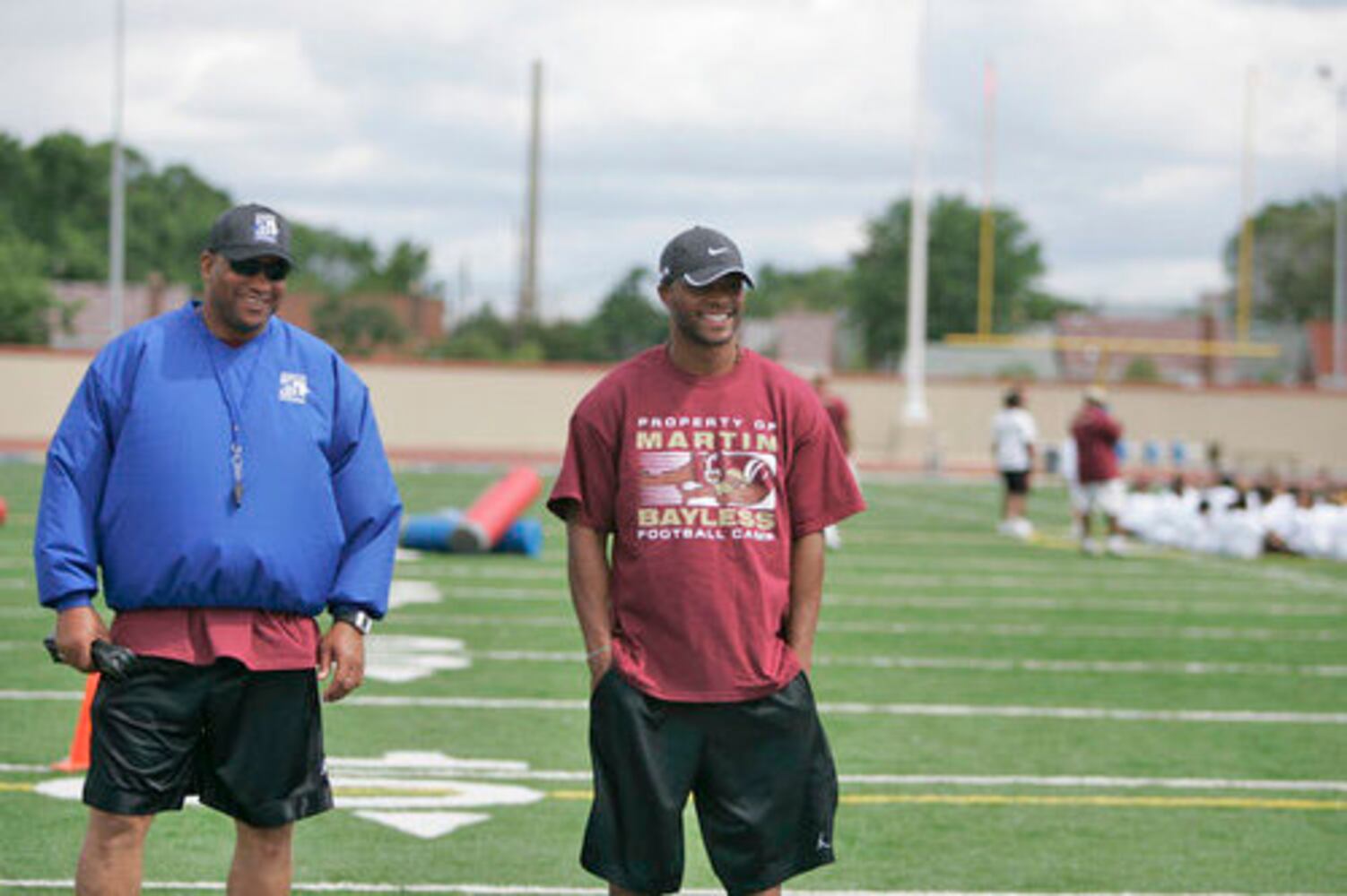 Martin Bayless football camp 2010