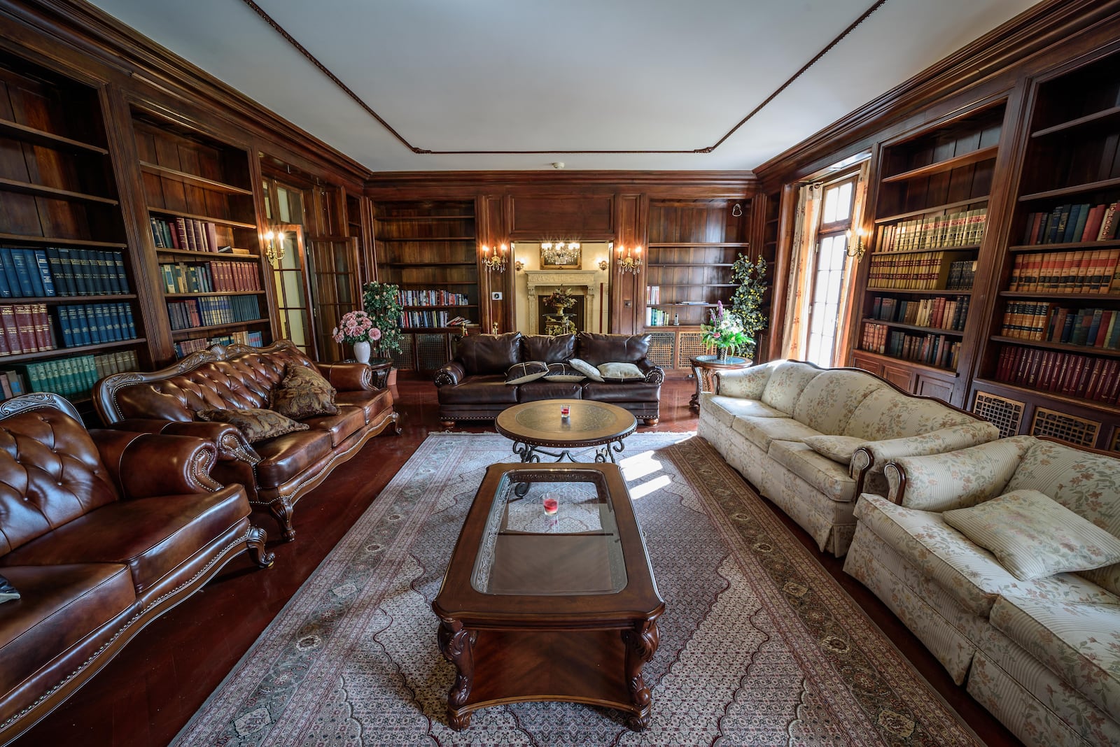 Here's a look inside Trailsend, the former mansion & grounds of Gov. James M. Cox, Governor of Ohio from 1913-1915 & 1917-1921 and founder of the Dayton Daily News & Cox Enterprises. Located at 3500 Governors Trl. in Kettering, the property is currently listed for sale by Nancy Webb with Irongate Realtors for $1.2 million. Since the current owner purchased the property in 2015, extensive repairs and a restoration have been completed. Trailsend, built in 1916 and 1917, was designed by New York architect Oswald Hering in the French Renaissance architectural style with inspiration from the Petit Trianon at Versailles. Listing realtor Nancy Webb can be reached at (937) 212-3737 or through her website at nancywebb.irongaterealtors.com where the listing for this home can be viewed. TOM GILLIAM/CONTRIBUTING PHOTOGRAPHER