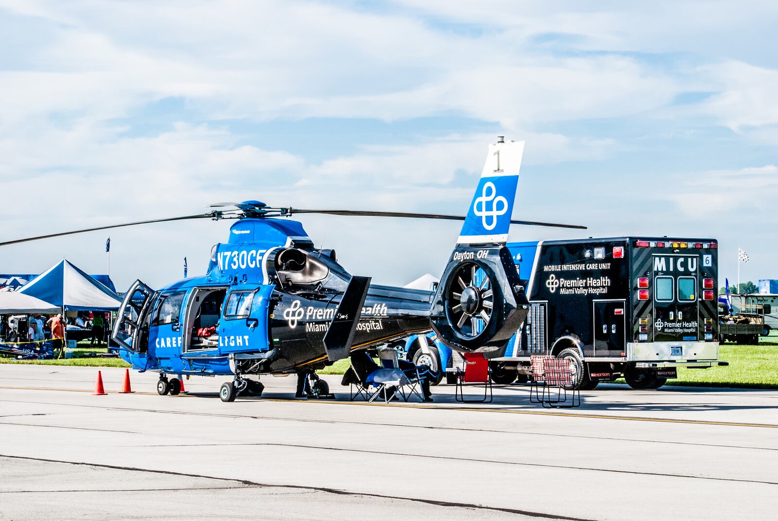 CareFlight during the 2016 Dayton Air Show. CONTRIBUTED