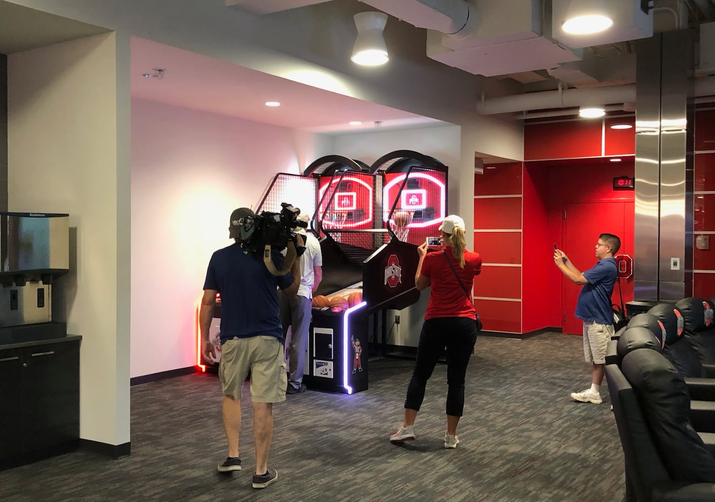 Ohio State football facility behind the scenes