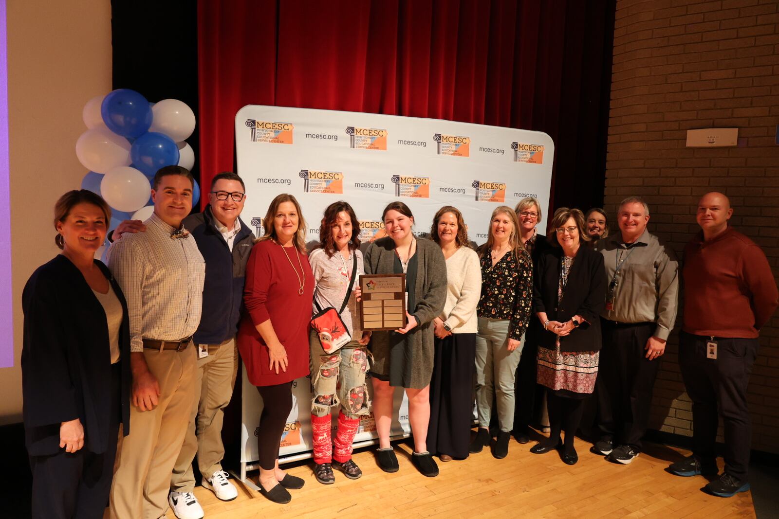 Mad River Schools were one of the districts with all of their school buildings winning the 'Platinum' distinction in the Montgomery County Educational Services Center Excellence in Prevention Awards. Courtesy of the Montgomery County ESC.