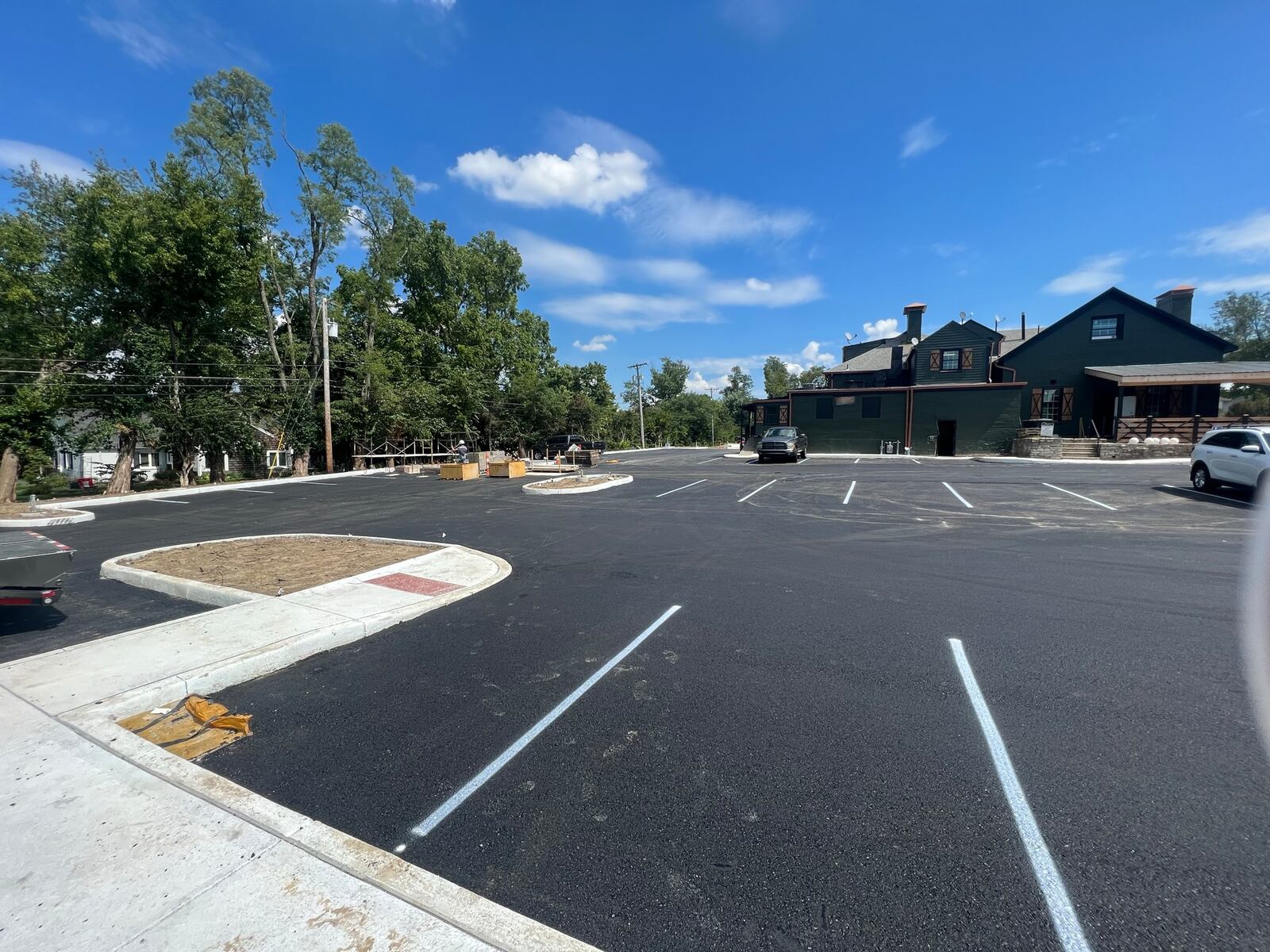 The city of Centerville is in the midst of reconfiguring and constructing several parking lots in Uptown, the city’s historic business district.