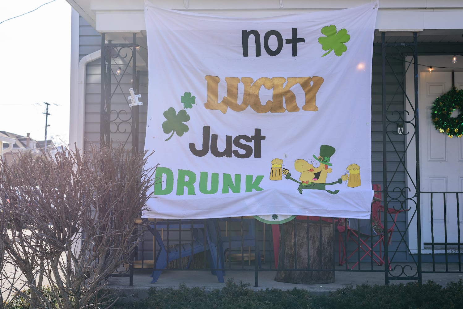 PHOTOS: Early St. Patrick's Day celebration on UD campus